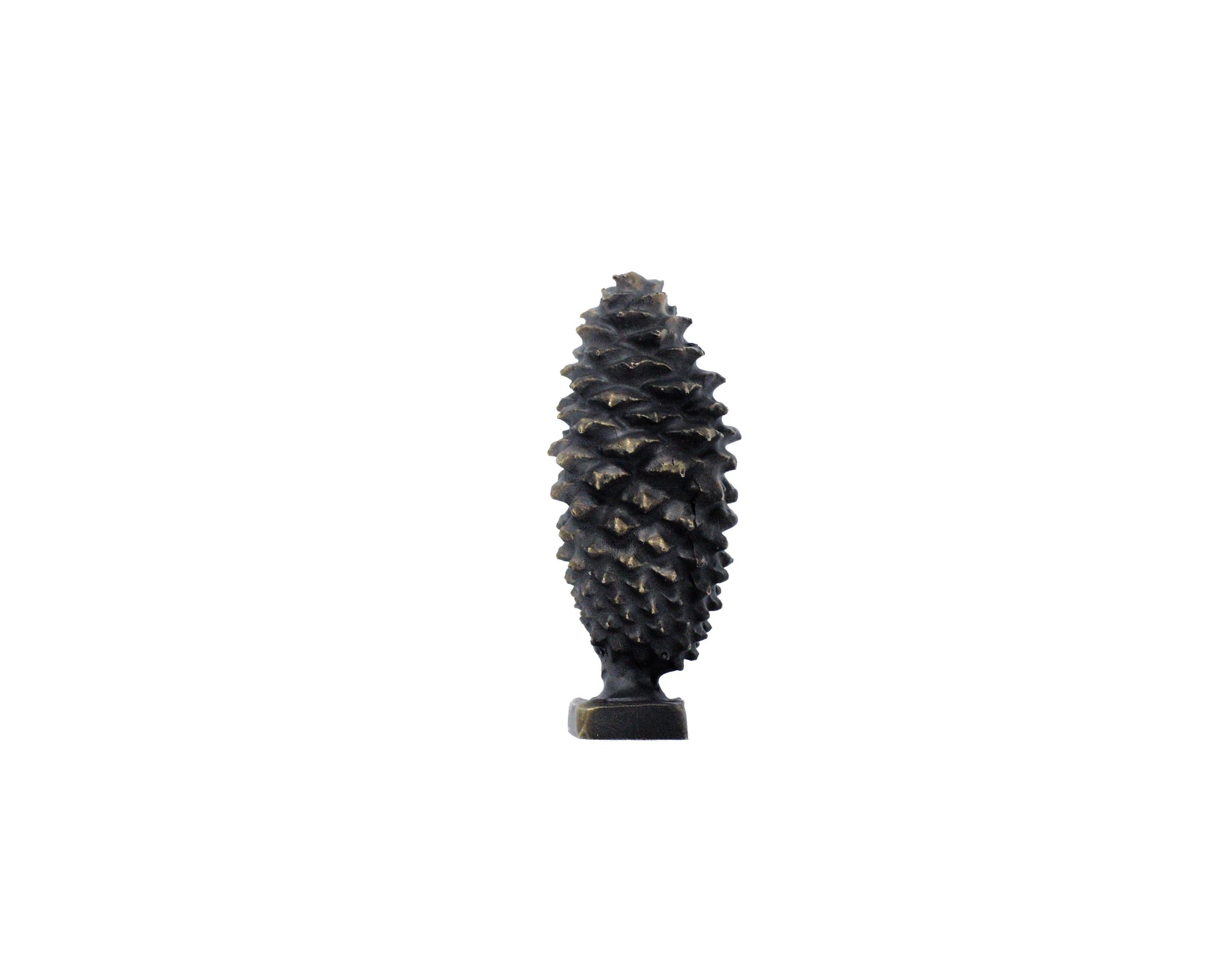 XL Closed Lodgepole Cone Finial | Timber Bronze | Oregon