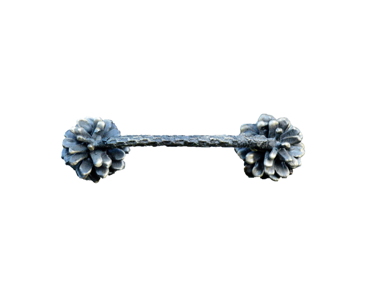Lodgepole pine cone drawer pull - cabinet handle