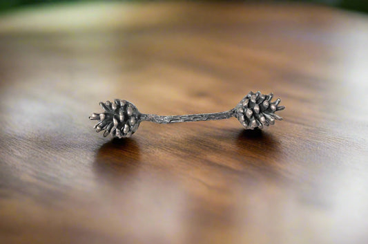 Lodgepole Cone Drawer Handle | Timber Bronze | Oregon