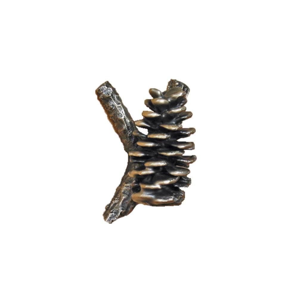 Y-Branch Spruce Cone Drawer Knob